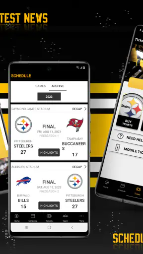 Pittsburgh Steelers screenshot