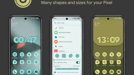 Pix Material Expressive Icons screenshot