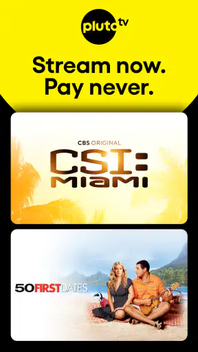 PlutoTV: Live TV & Free Movies screenshot