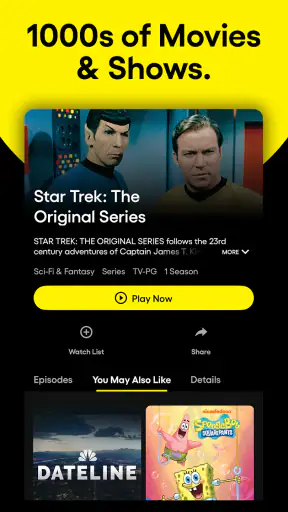 PlutoTV: Live TV & Free Movies screenshot
