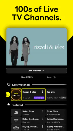PlutoTV: Live TV & Free Movies screenshot