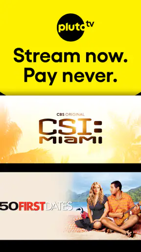 PlutoTV: Live TV & Free Movies screenshot
