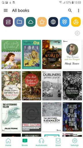 PocketBook reader - EPUB, PDF screenshot