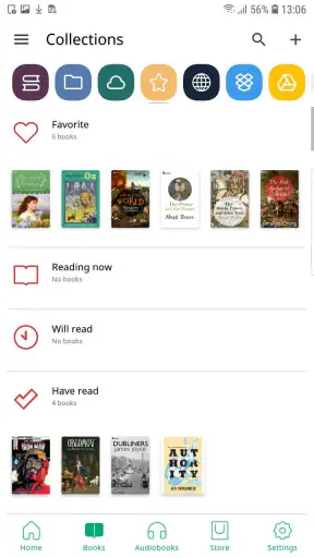 PocketBook reader - EPUB, PDF screenshot