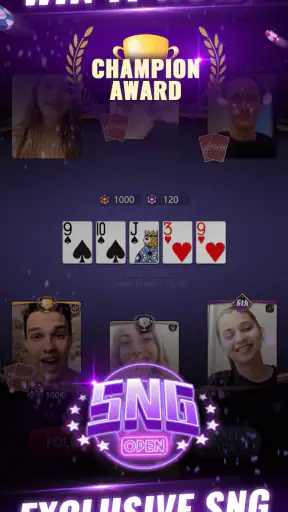 PokerGaga: Texas Holdem Live screenshot