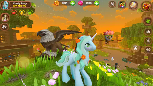 Pony World Craft screenshot