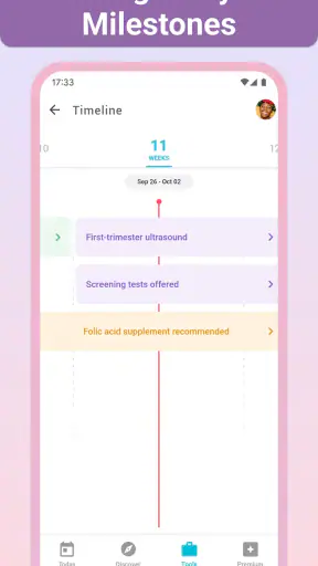 Pregnancy + | Tracker App screenshot