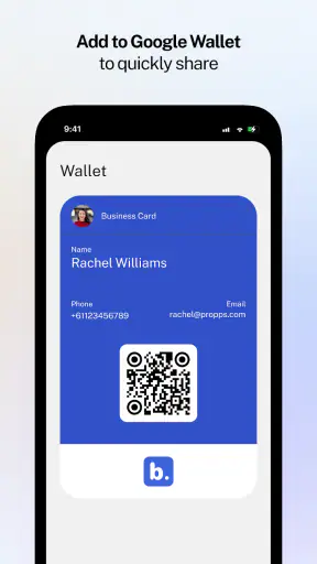 Propps: Digital Business Card screenshot