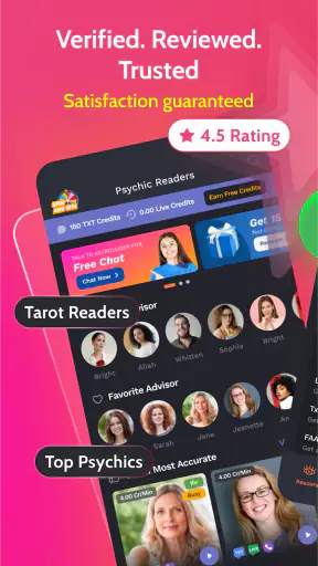 Psychic Reading Txt: Live Chat screenshot