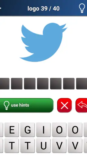 Quiz: Logo game screenshot