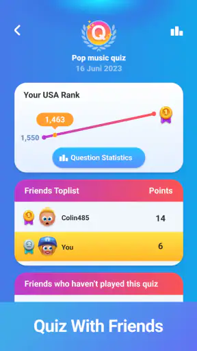 QuizDuel! Quiz & Trivia Game screenshot