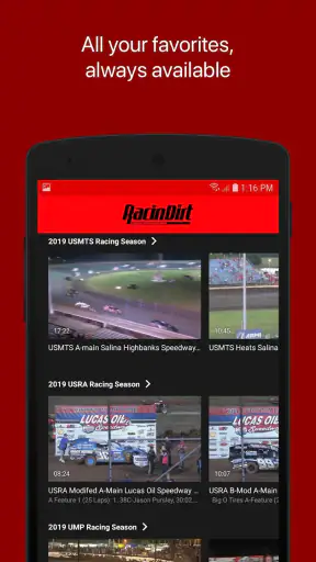 RacinDirt TV screenshot