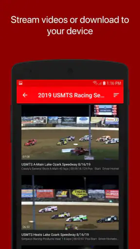 RacinDirt TV screenshot