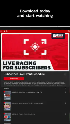 RacingAmerica.tv screenshot