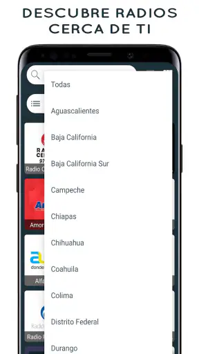 Radio Mexico - online radio screenshot