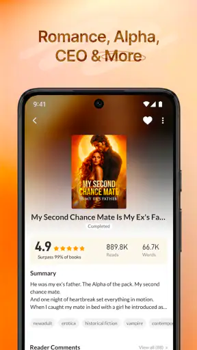 Readict Fiction screenshot