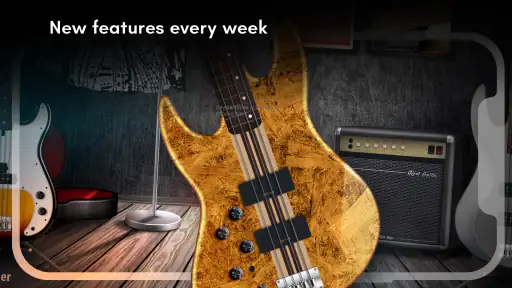 Real Bass electric bass guitar screenshot
