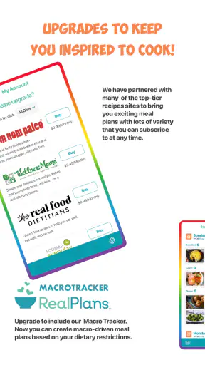 Real Plans - Meal Planner screenshot
