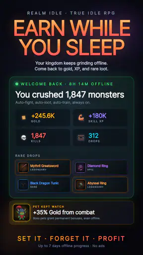Realm Idle screenshot