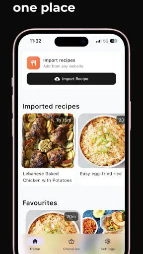 Recipe organizer: Recipe Bro screenshot