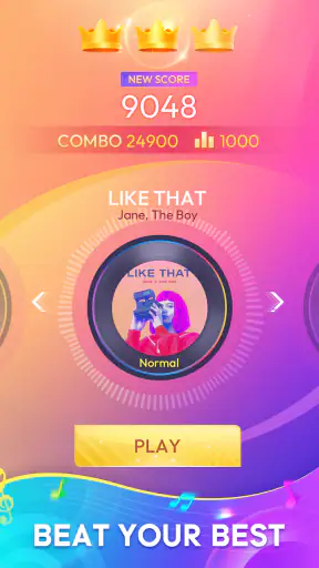 Rhythm Tiles : Piano Game screenshot