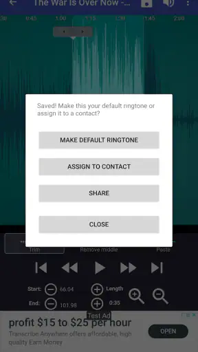 Ringtone Maker:create ringtone screenshot