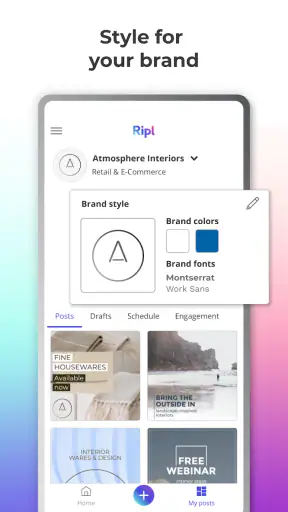 Ripl: Social Media Marketing screenshot