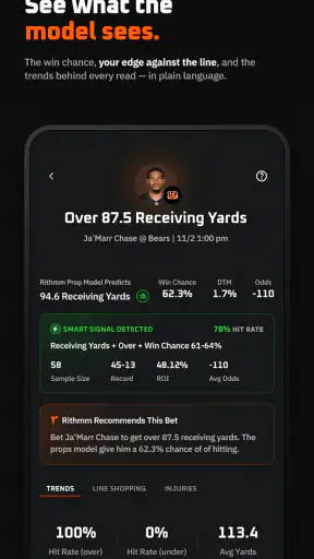 Rithmm: AI Sports Betting screenshot