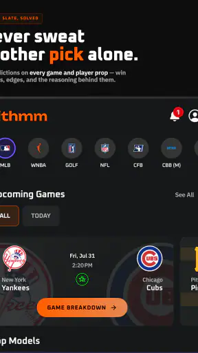 Rithmm: AI Sports Betting screenshot