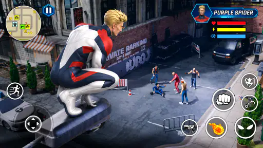 Rope Flying Hero Prime screenshot