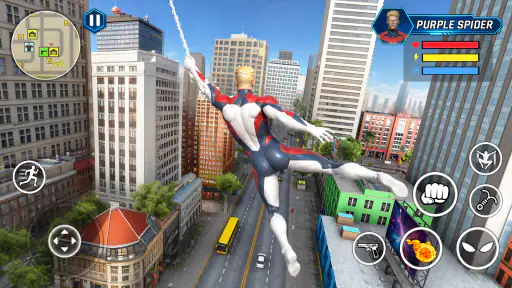 Rope Flying Hero Prime screenshot