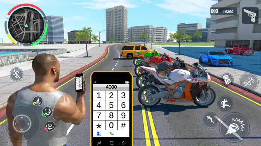 Rope Gangster Crime City screenshot