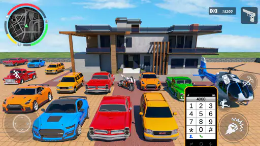 Rope Gangster Crime City screenshot