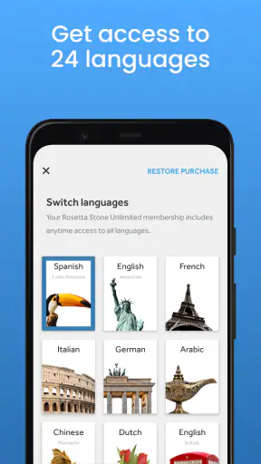Rosetta Stone: Learn Languages screenshot