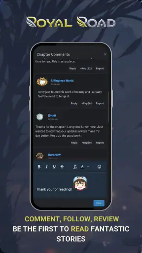 Royal Road - Read Stories screenshot