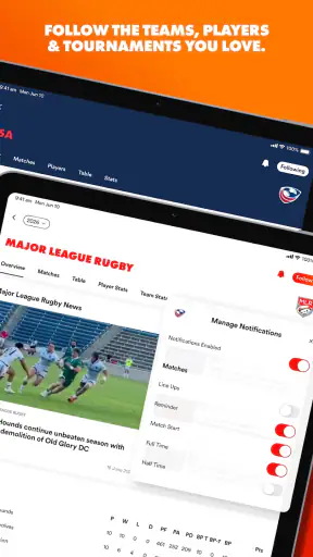 RugbyPass – Live Scores & News screenshot