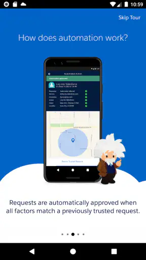 Salesforce Authenticator screenshot