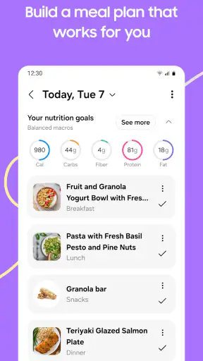 Samsung Food: Meal Planner screenshot