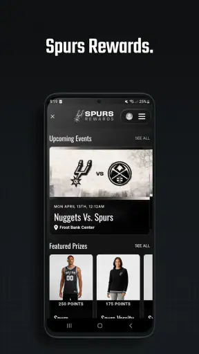 San Antonio Spurs screenshot