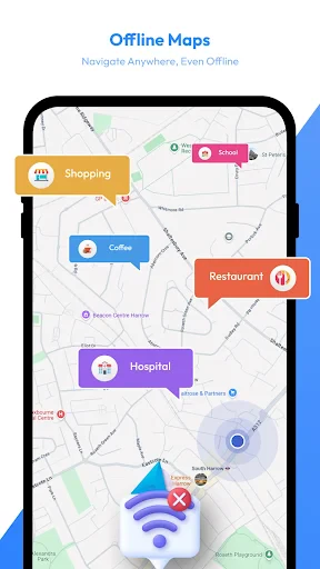 Satellite View - Maps - Radar screenshot