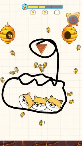 Save The Dog: Dog vs Bee screenshot