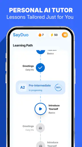 SayDuo: AI Language Learning screenshot