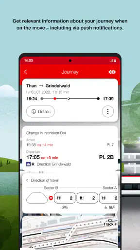 SBB Mobile screenshot