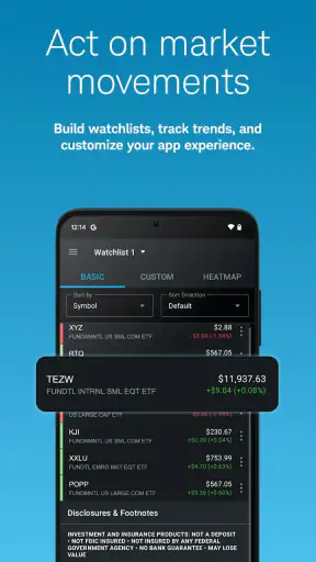 Schwab Mobile screenshot