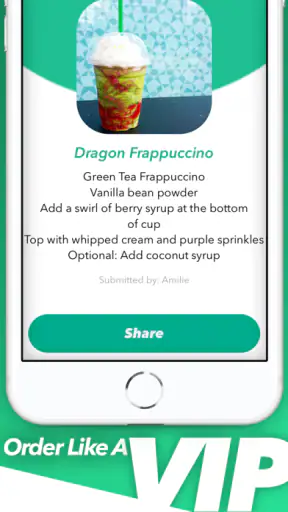 Secret Menu for Coffee Recipes screenshot