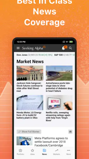 Seeking Alpha: News & Analysis screenshot