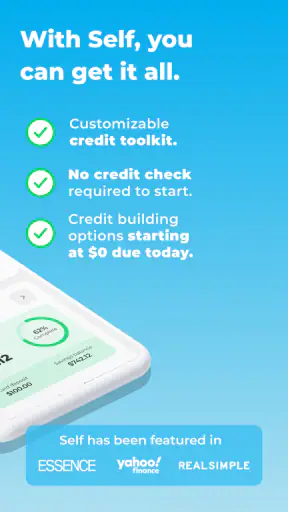 Self – Credit Builder & Cash screenshot