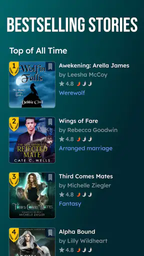 Serenade: Stories & Audiobooks screenshot