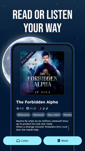 Serenade: Stories & Audiobooks screenshot
