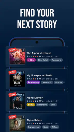 Serenade: Stories & Audiobooks screenshot